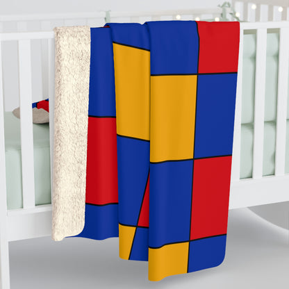 Armenia Retro Check Blanket Throw