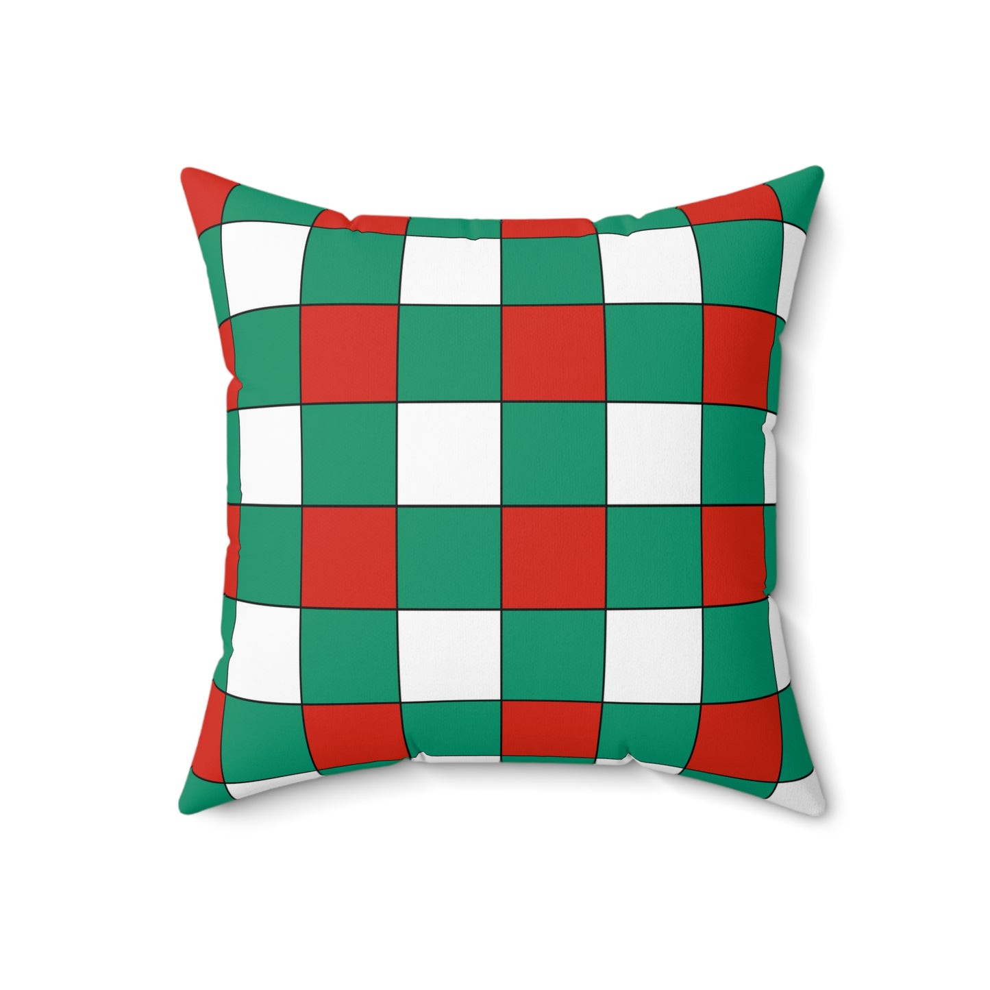 Bulgaria Retro Check Cushion Pillow