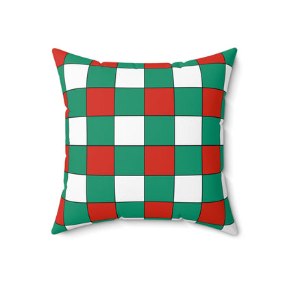 Bulgaria Retro Check Cushion Pillow