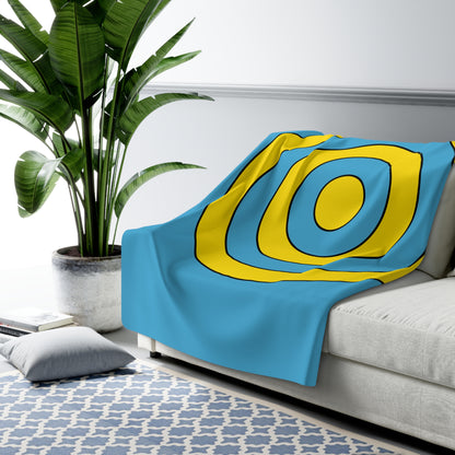 Palau Retro Target Blanket Throw