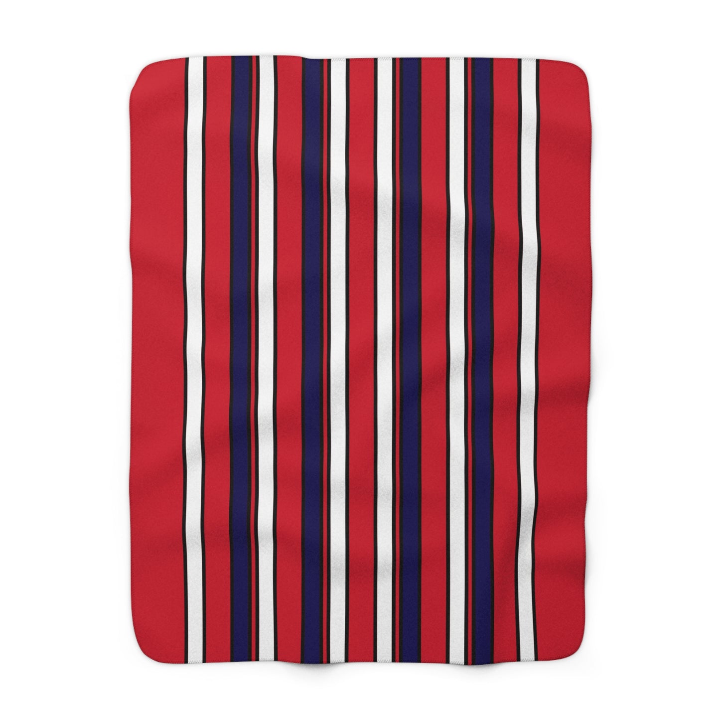 Bermuda Retro Stripes Blanket Throw