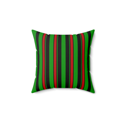 Afghanistan Retro Stripes Cushion Pillow