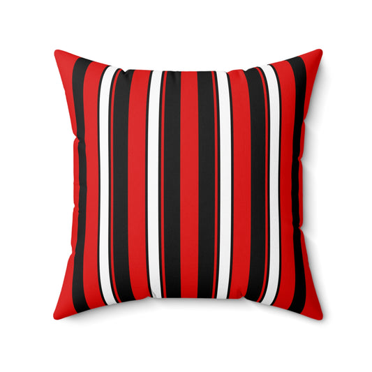 Trinidad And Tobago Retro Stripes Cushion Pillow