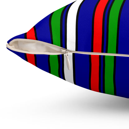 Gambia Retro Stripes Cushion Pillow