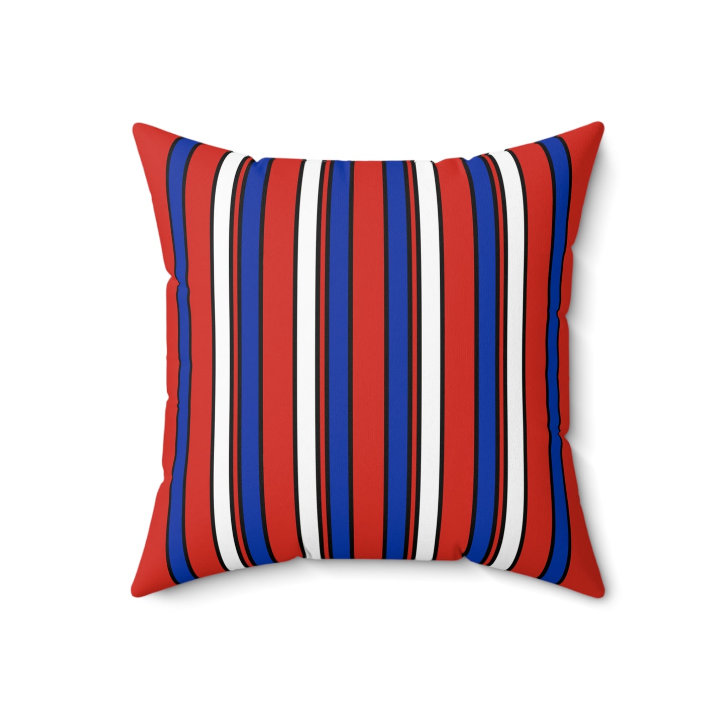Paraguay Retro Stripes Cushion Pillow