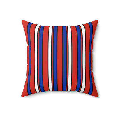 Paraguay Retro Stripes Cushion Pillow