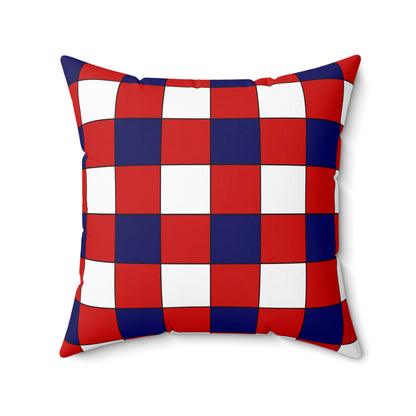 Nepal Retro Check Cushion Pillow