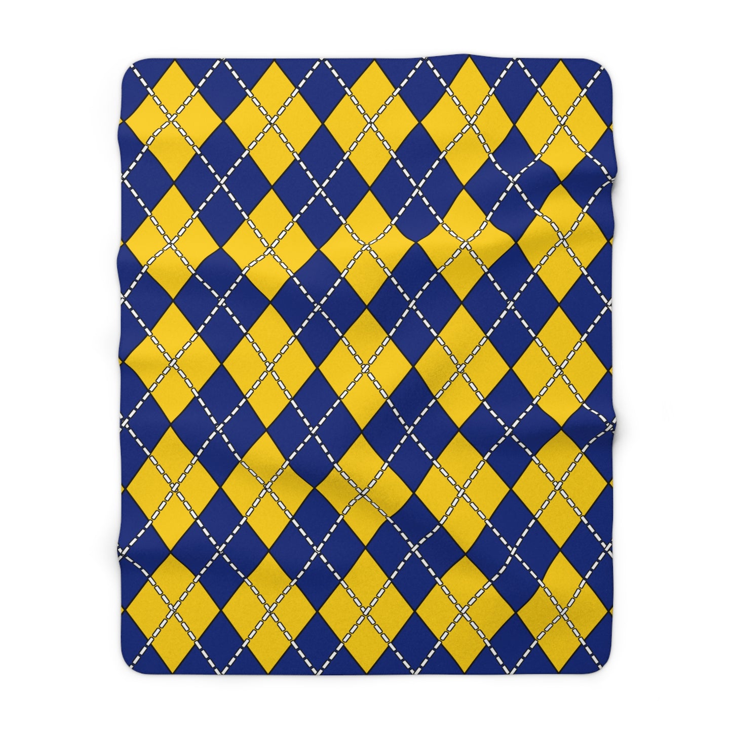 Tokelau Retro Argyle Blanket Throw