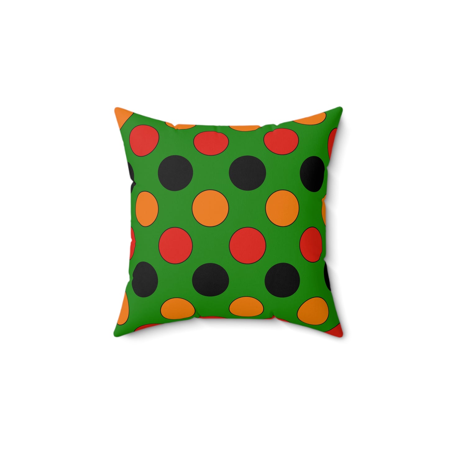 Zambia Retro Polka Dots Cushion Pillow