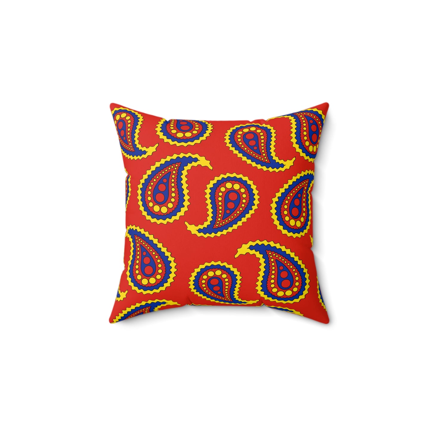 Romania Retro Paisley Cushion Pillow
