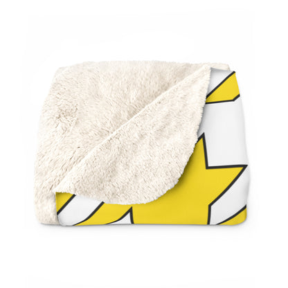 Vatican City Retro Houndstooth Blanket Throw