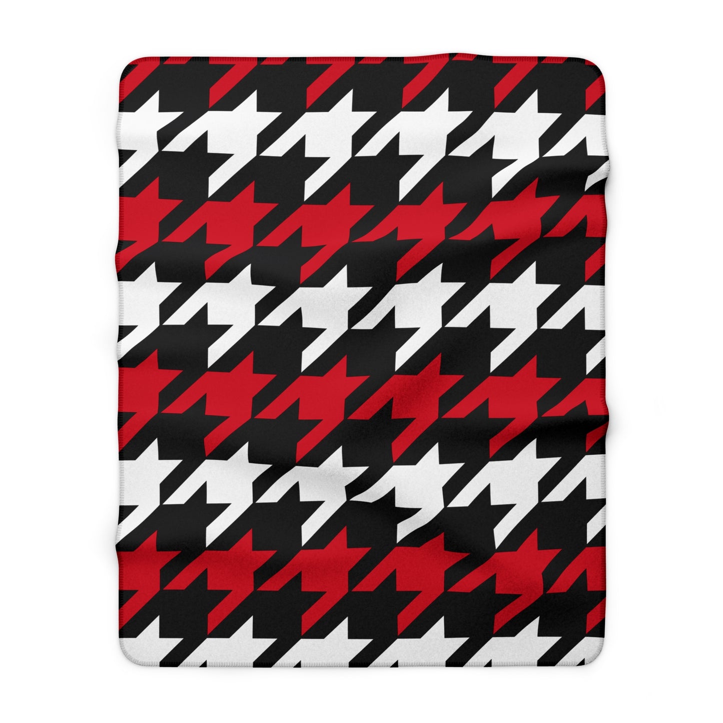 Iraq Retro Houndstooth Blanket Throw
