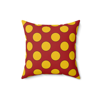 Spain Retro Polka Dots Cushion Pillow