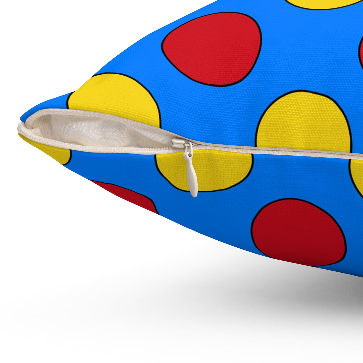 Democratic Republic of the Congo Retro Polka Dots Cushion Pillow