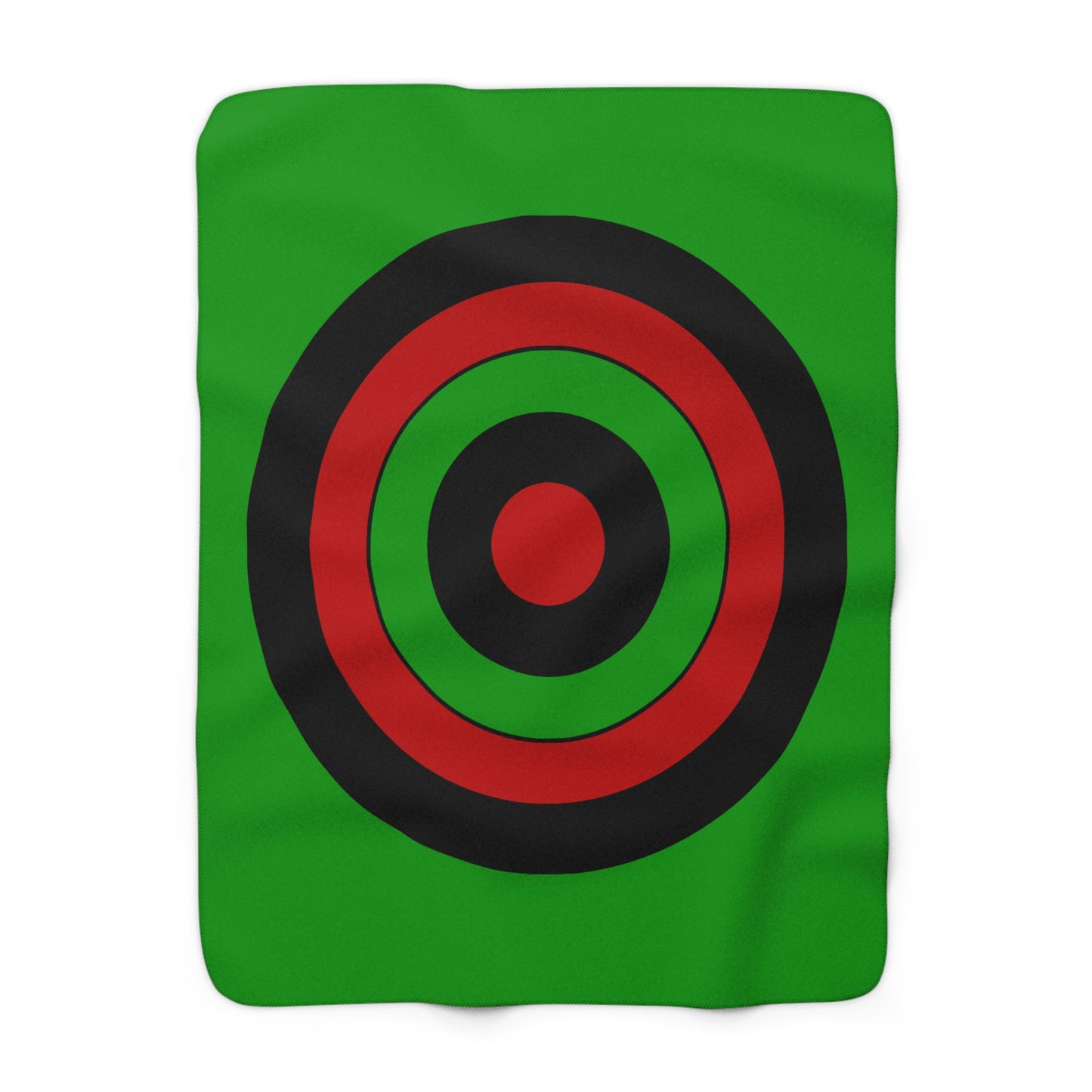 Afghanistan Retro Target Blanket Throw