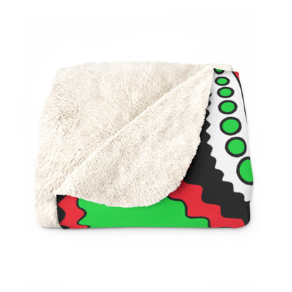 Kuwait Retro Paisley Blanket Throw