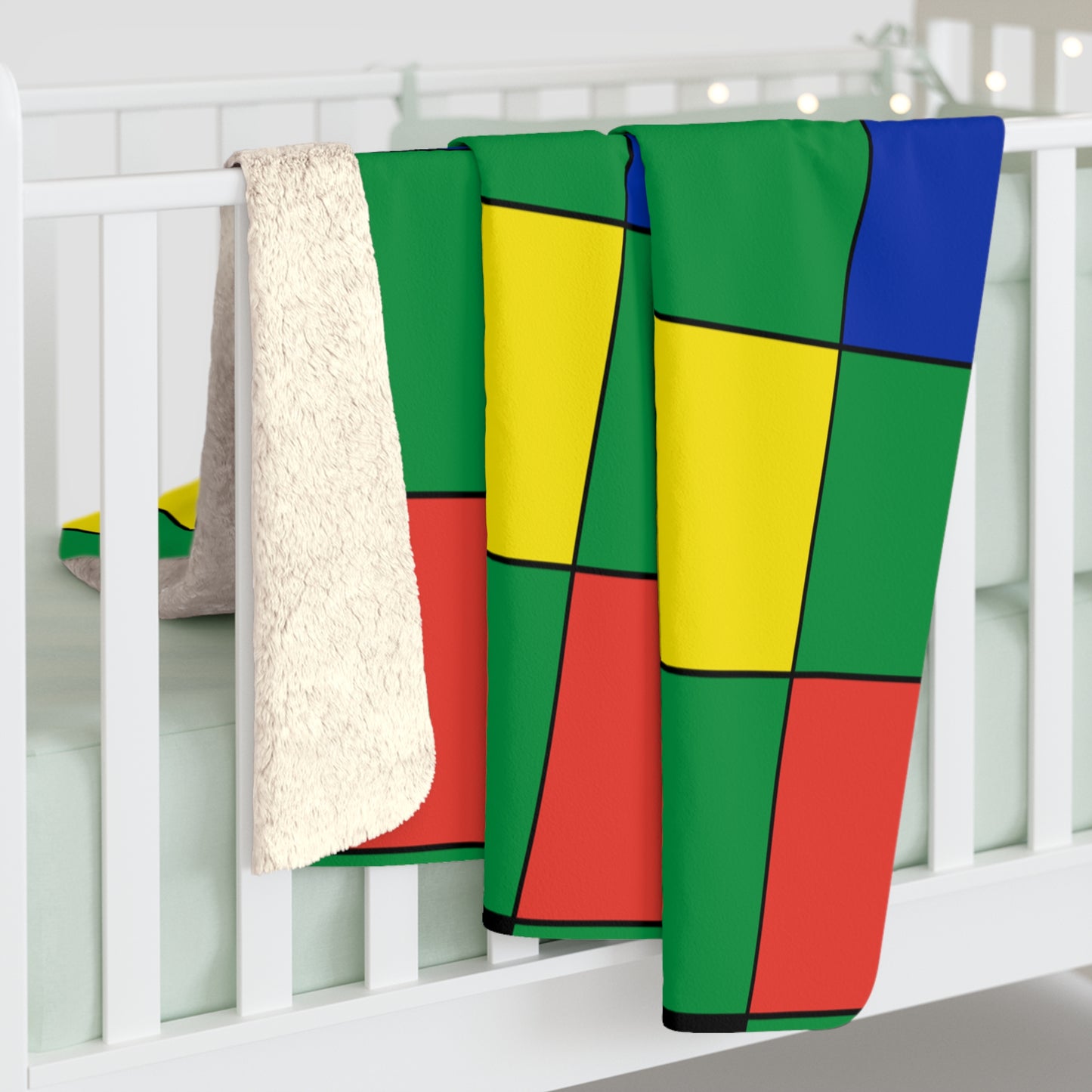 New Caledonia Retro Check Blanket Throw