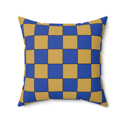 Kosovo Retro Check Cushion Pillow