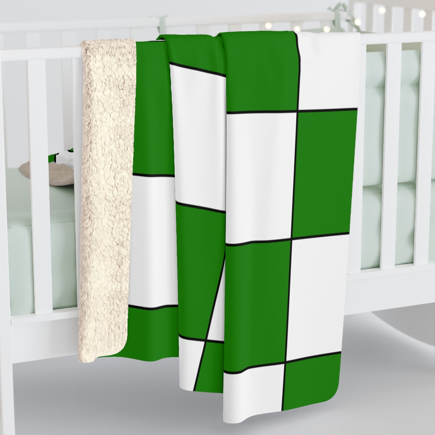 Norfolk Island Retro Check Blanket Throw