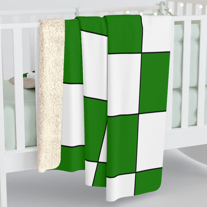 Norfolk Island Retro Check Blanket Throw
