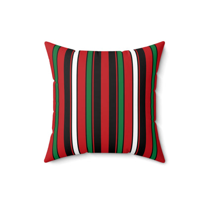 Western Sahara Retro Stripes Cushion Pillow