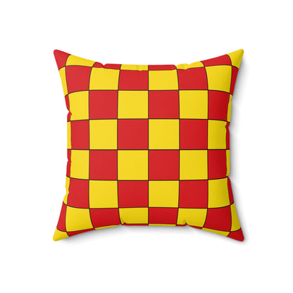 Catalonia Retro Check Cushion Pillow