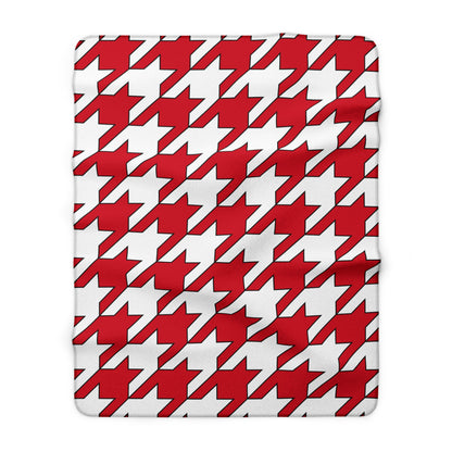 Bahrain Retro Houndstooth Blanket Throw