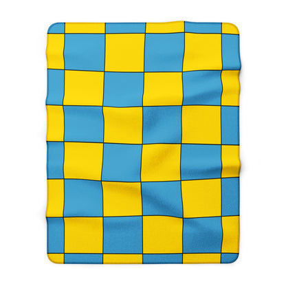 Palau Retro Check Blanket Throw