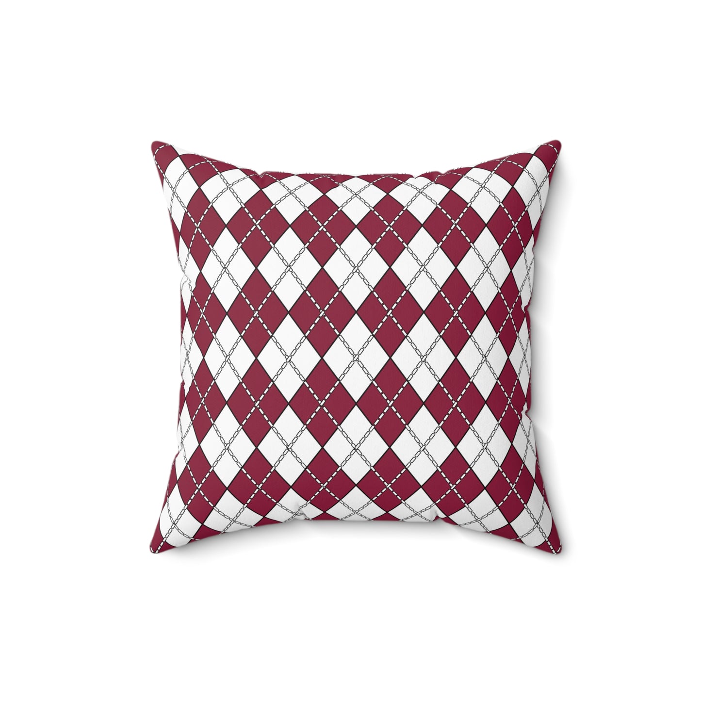 Qatar Retro Argyle Cushion Pillow
