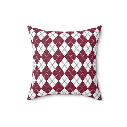 Qatar Retro Argyle Cushion Pillow