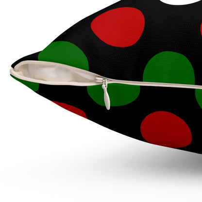 Kenya Retro Polka Dots Cushion Pillow