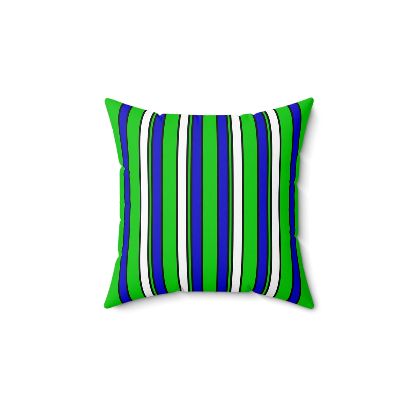 Sierra Leone Retro Stripes Cushion Pillow