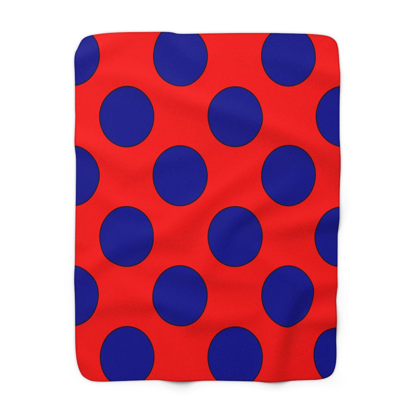 Taiwan Retro Polka Dots Blanket Throw