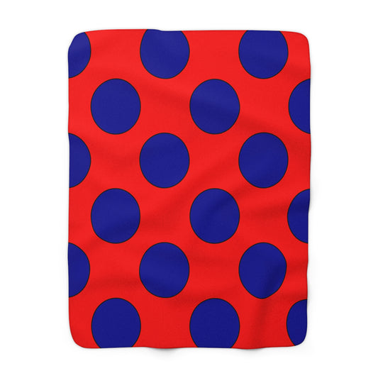 Taiwan Retro Polka Dots Blanket Throw