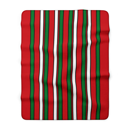 Belarus Retro Stripes Blanket Throw
