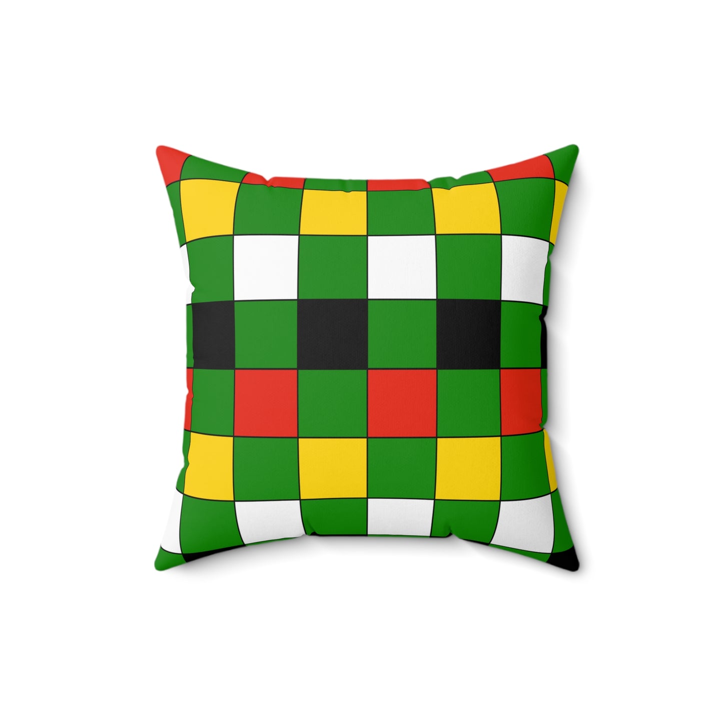 Dominica Retro Check Cushion Pillow