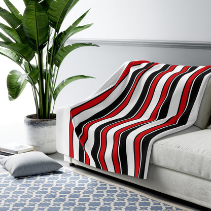Gibraltar Retro Stripes Blanket Throw