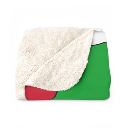 Wales Retro Polka Dots Blanket Throw
