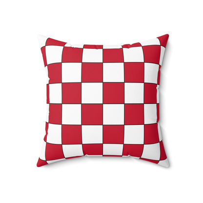 Denmark Retro Check Cushion Pillow