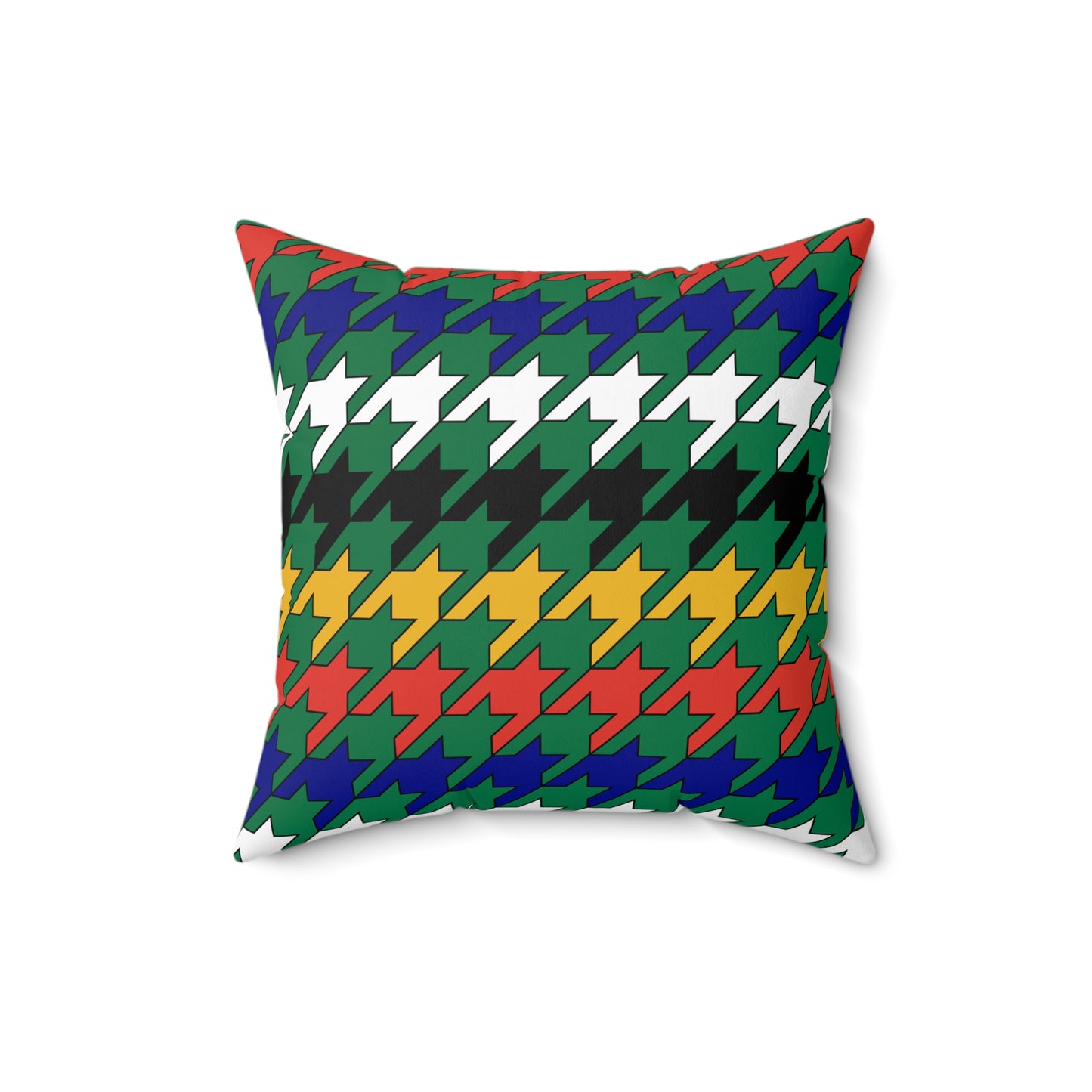 South Africa Retro Houndstooth Cushion Pillow