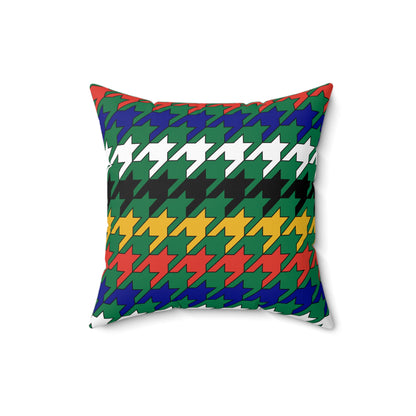 South Africa Retro Houndstooth Cushion Pillow