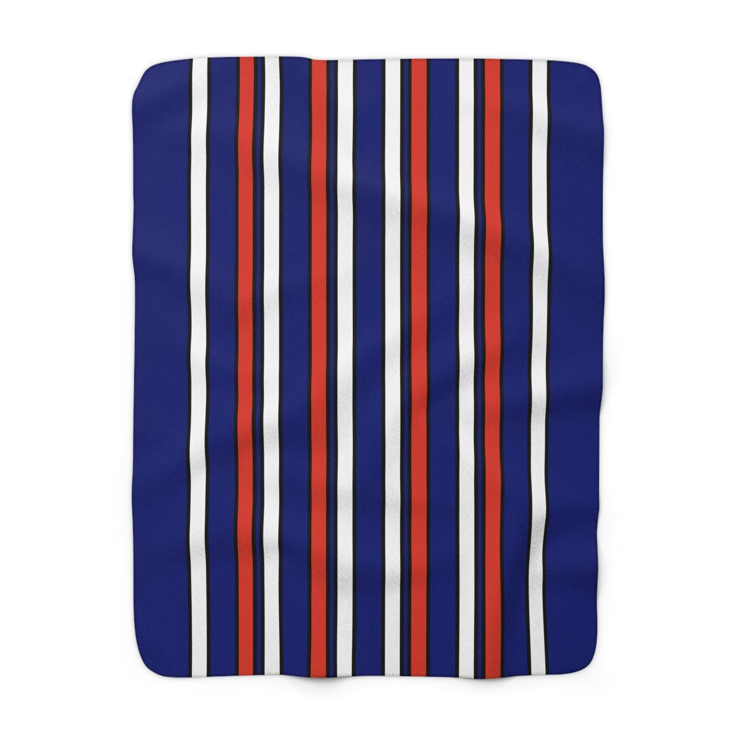 Cabo Verde Retro Stripes Blanket Throw