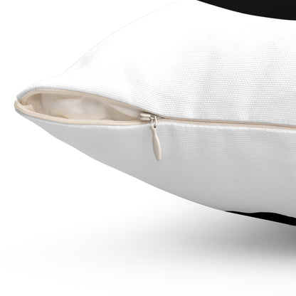 White, Black Retro Target Cushion Pillow