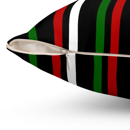 Kenya Retro Stripes Cushion Pillow