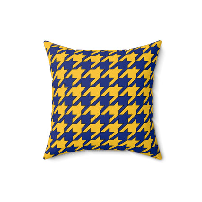 Barbados Retro Houndstooth Cushion Pillow