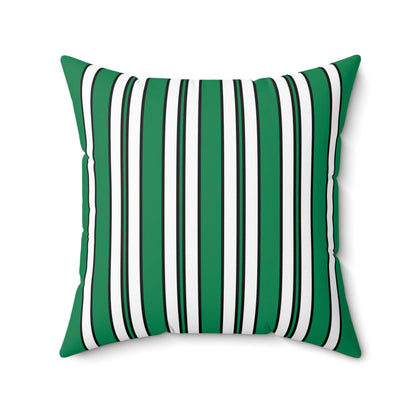 Nigeria Retro Stripes Cushion Pillow
