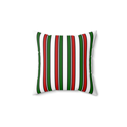 Tajikistan Retro Stripes Cushion Pillow