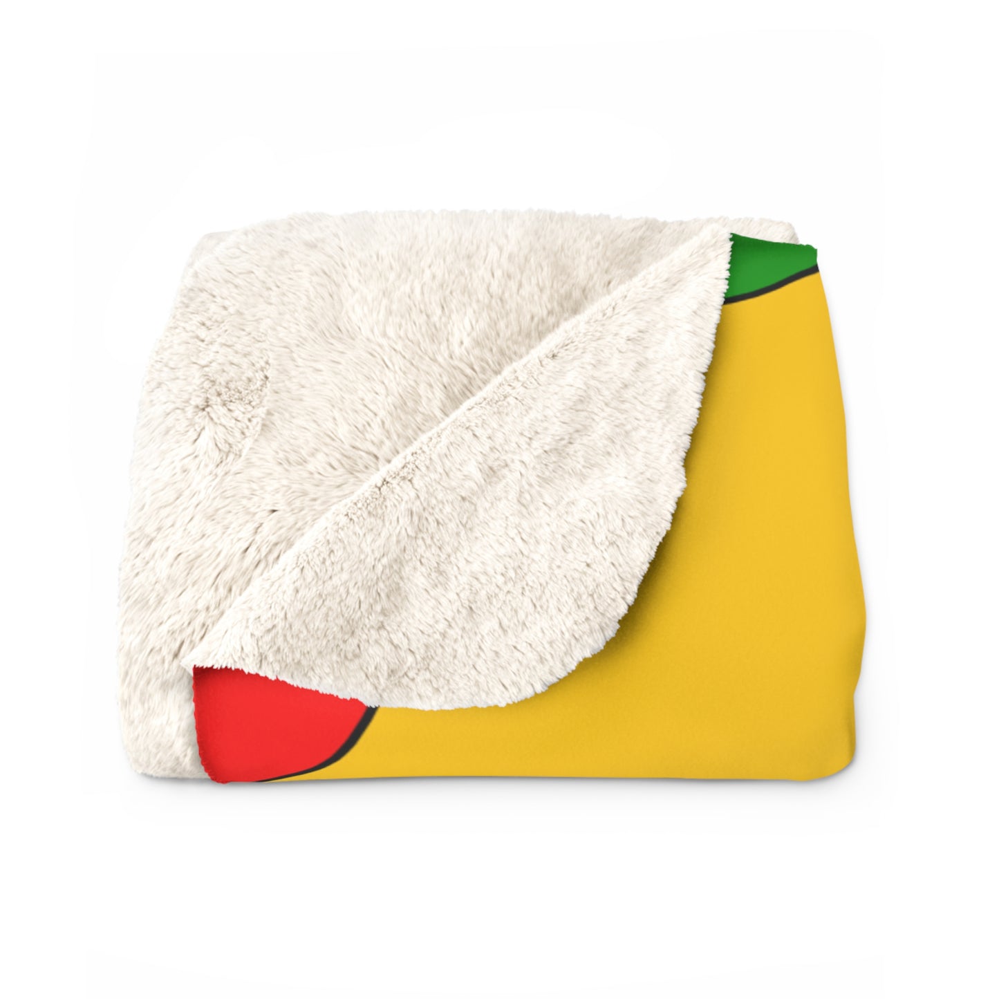 Mozambique Retro Polka Dots Blanket Throw