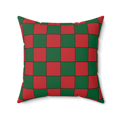Morocco Retro Check Cushion Pillow