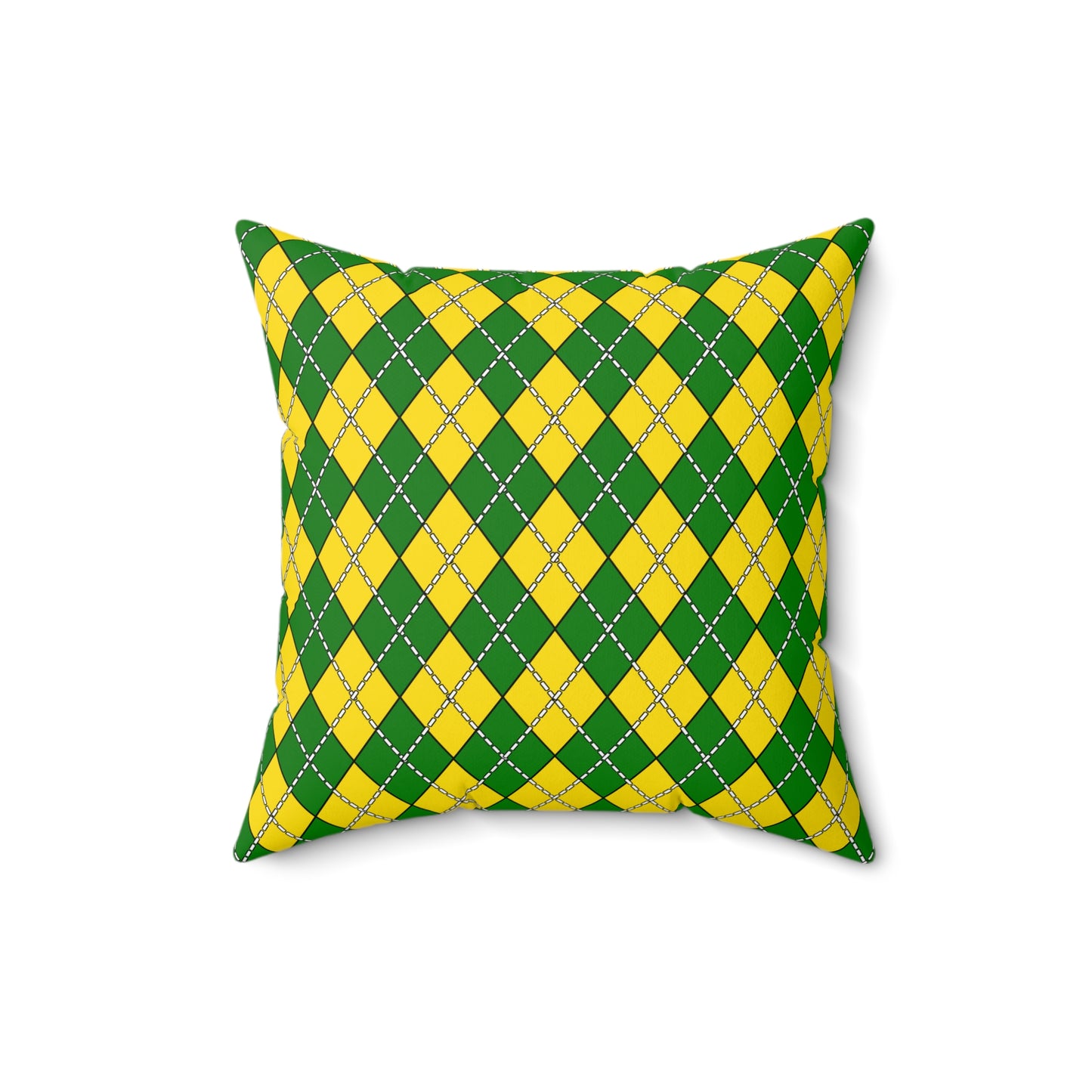 Cocos Islands Retro Argyle Cushion Pillow